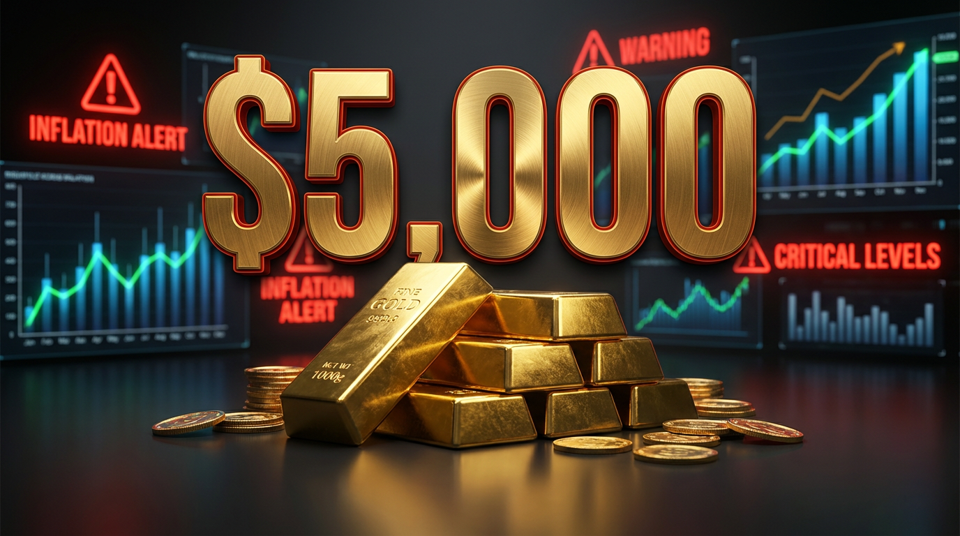 Gold at $5,000: Why Precious Metals Are Surging as Inflation Fears Return